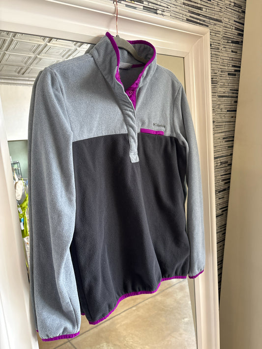 Columbia Size M Gray Pullover/Hoodie