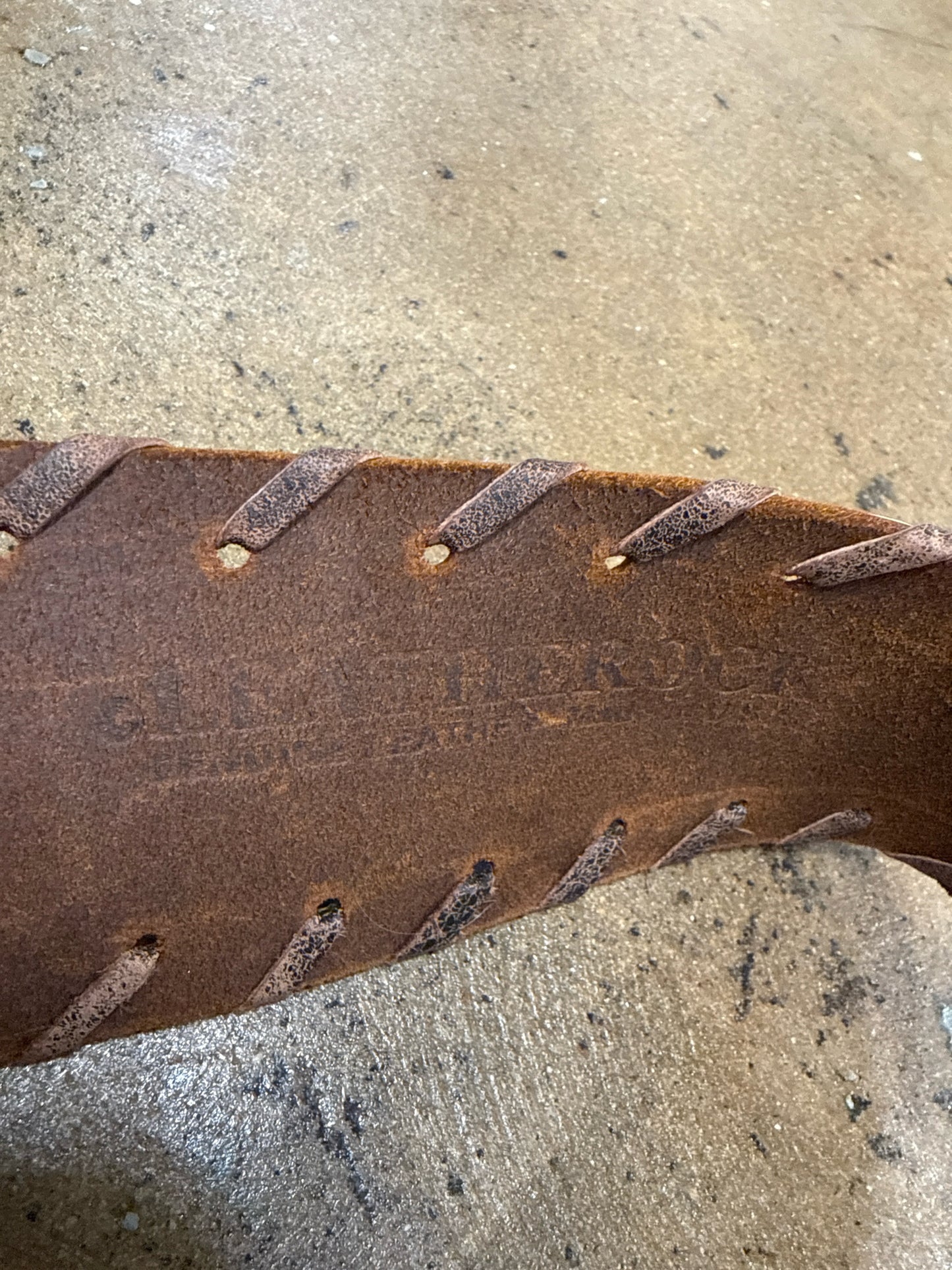 LeatherRock Brown Belt