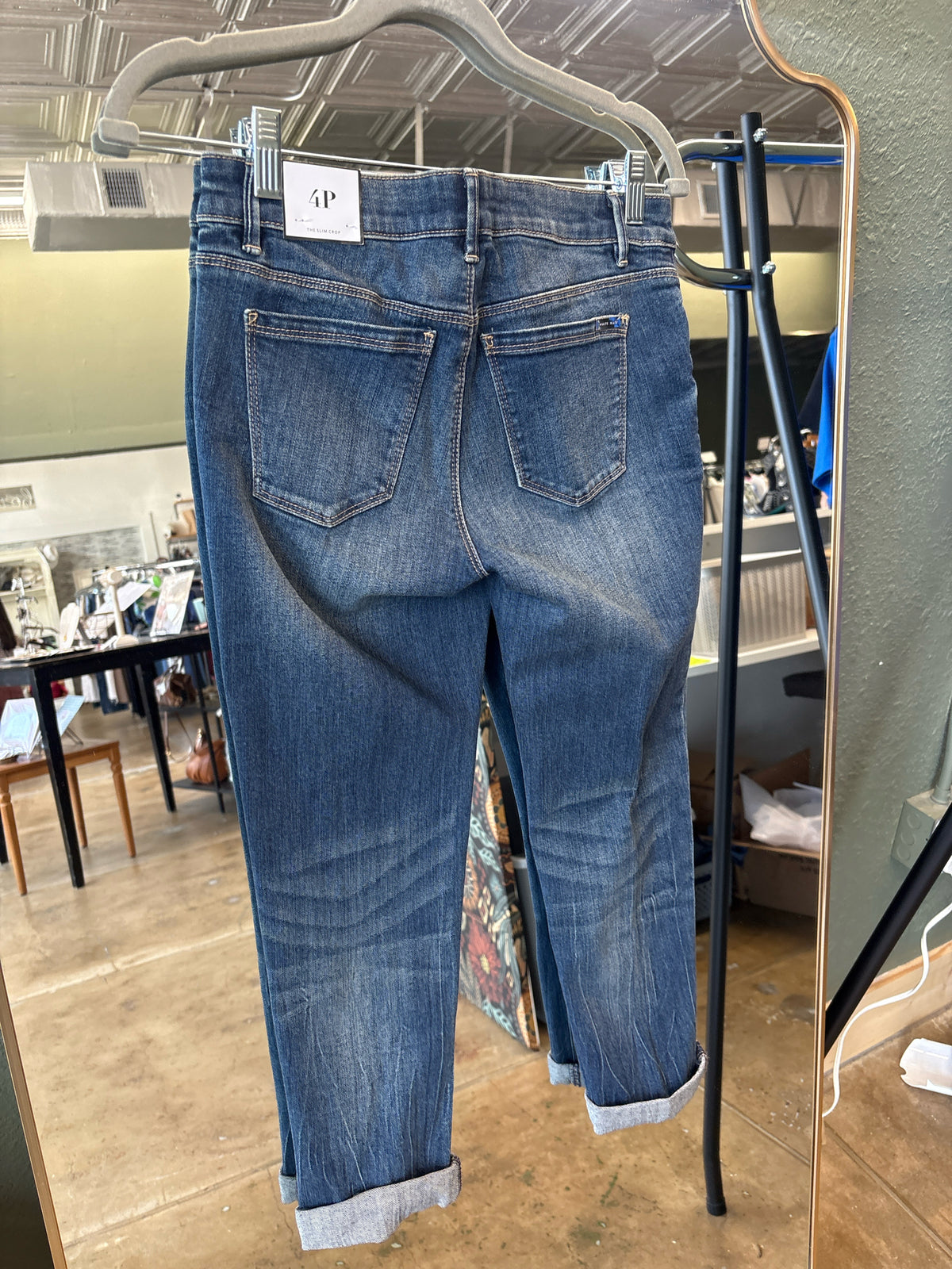 White House Black Market Size 4 Denim Jeans