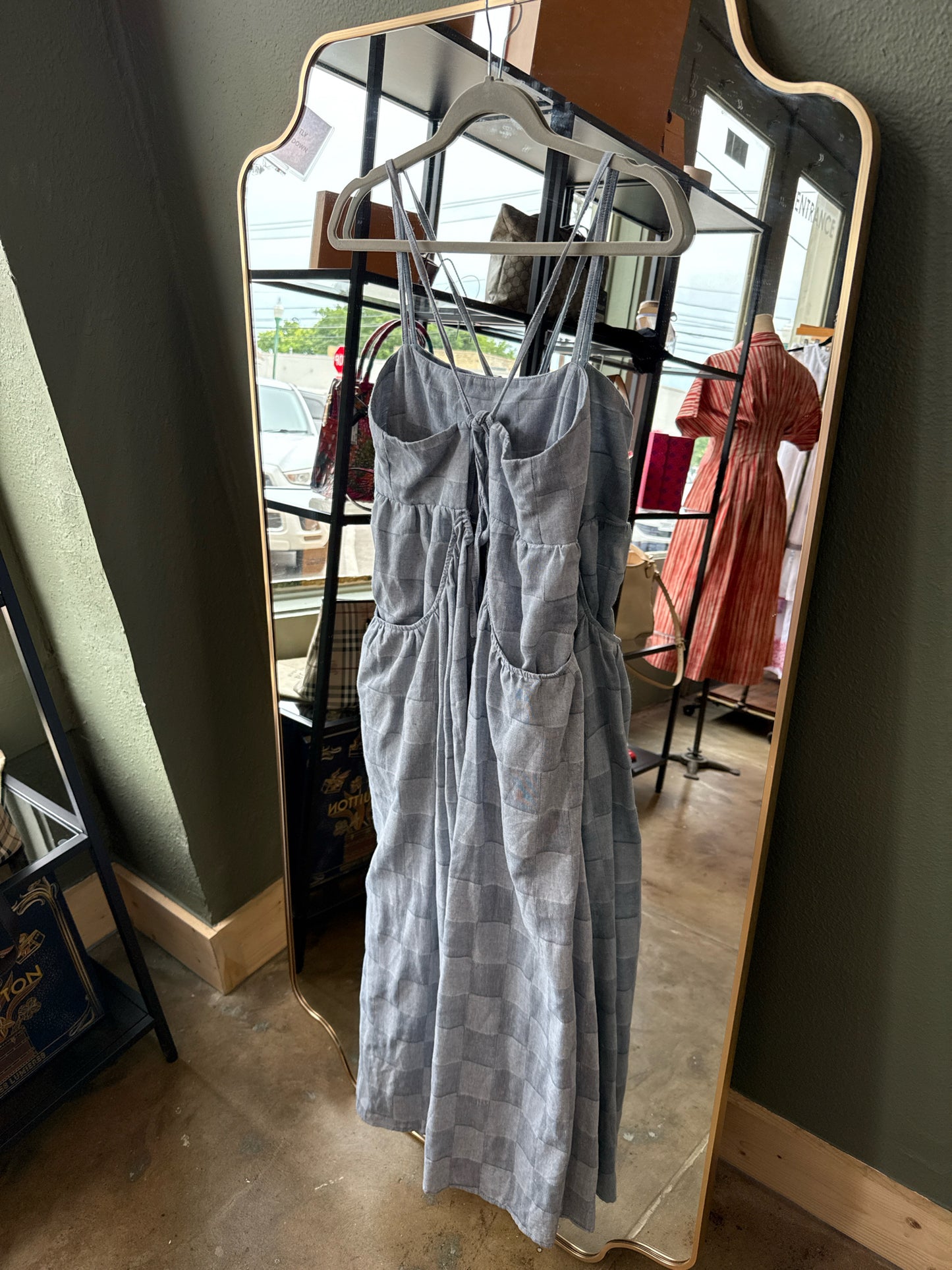 GRADE & GATHER Size M Denim Dress