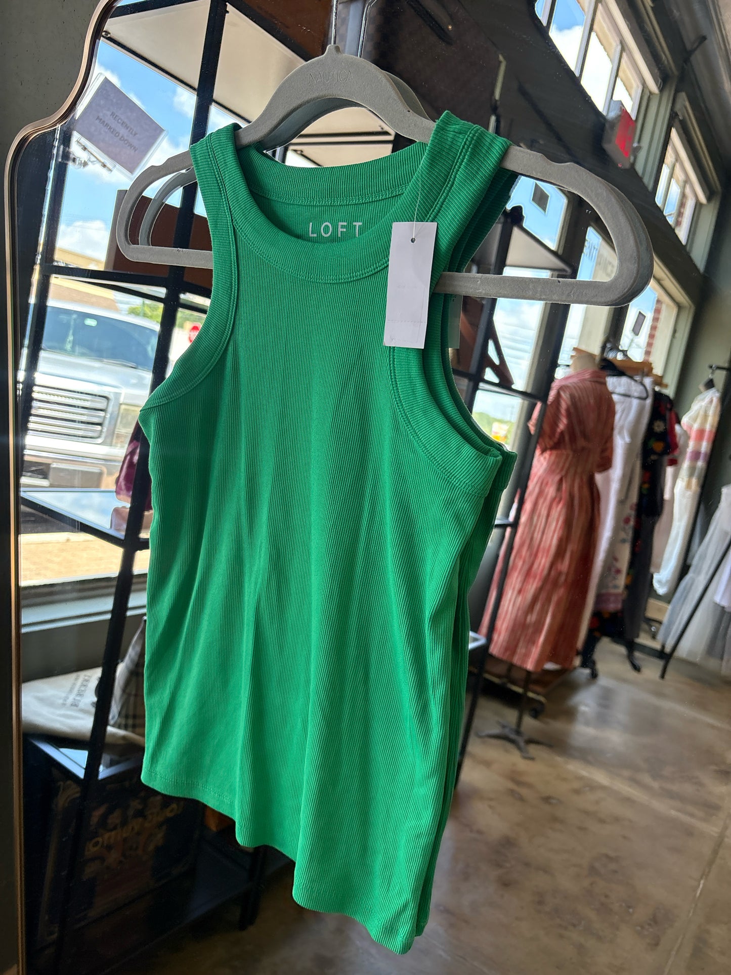 LOFT Size S Green Top