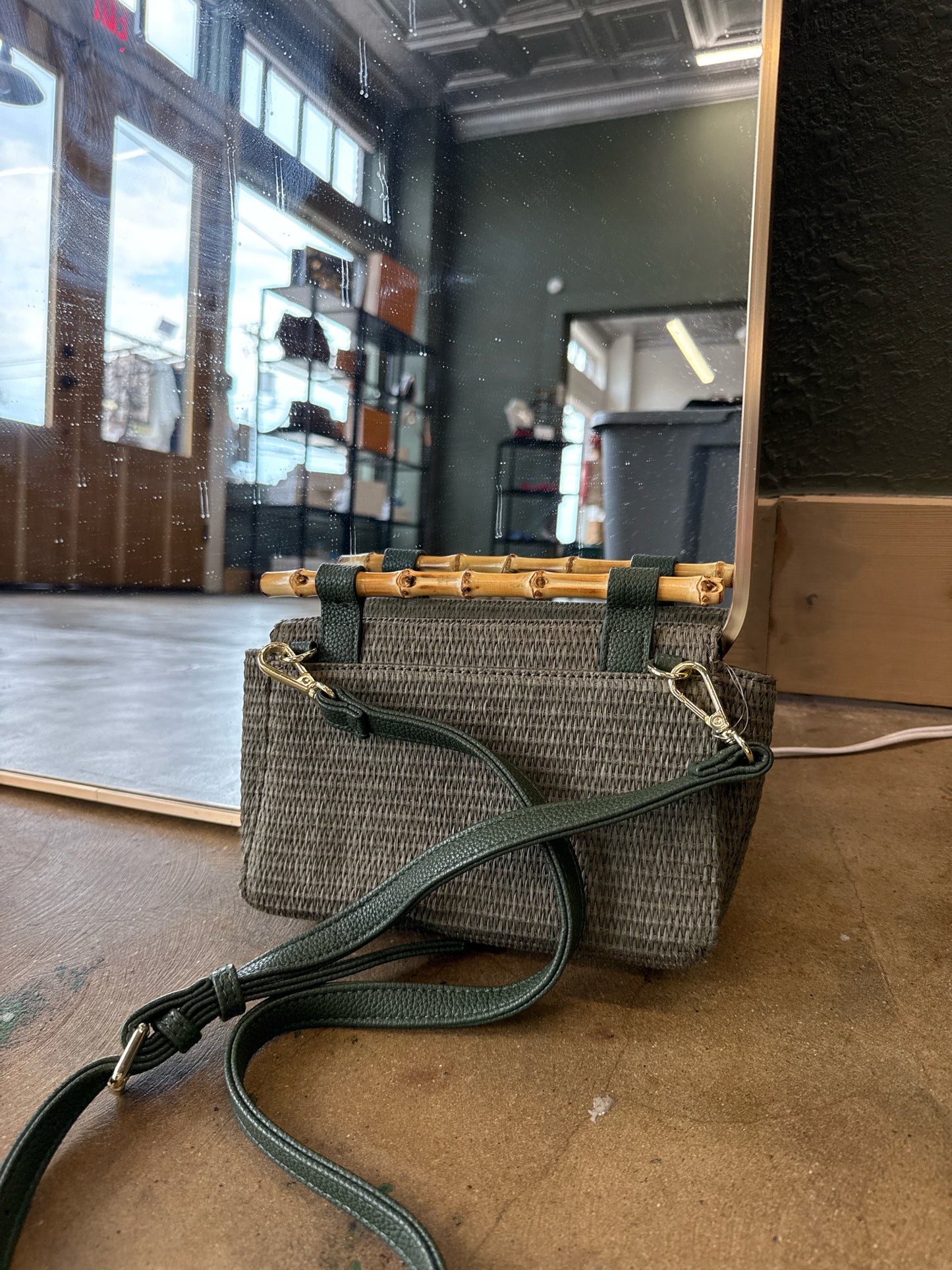 Katie Loxton Green Purse