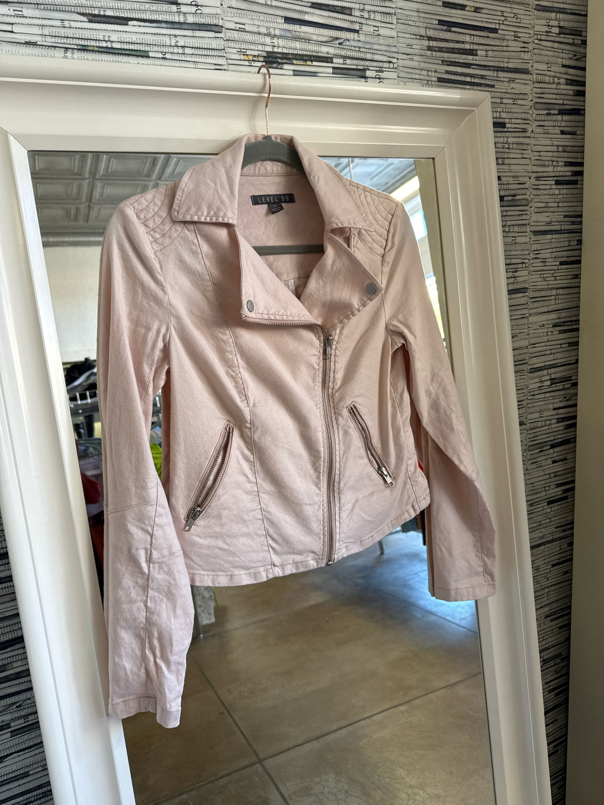 Level 99 Size XS Light Pink Jacket