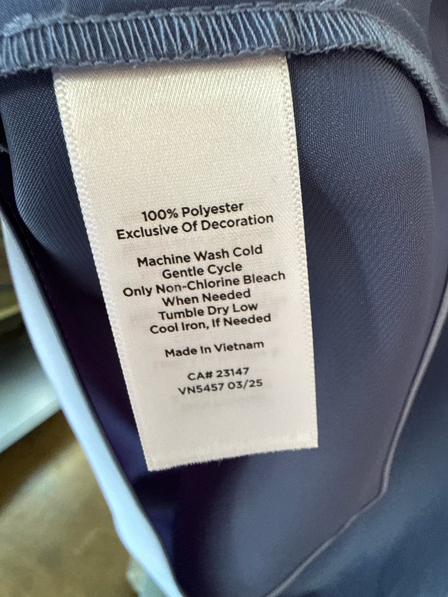 TALBOTS Size M Blue Top