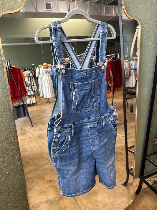 Judy Blue Size L Denim Overalls