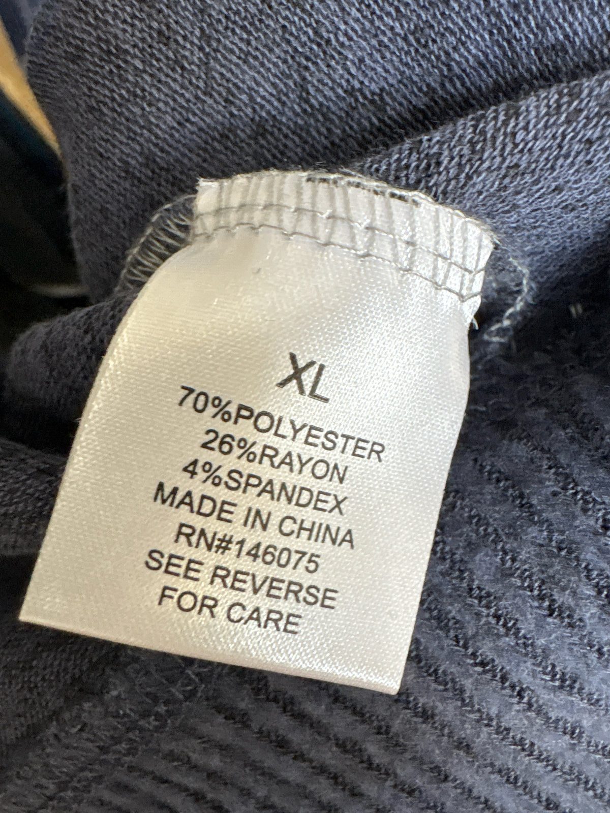 sweet romeo Size XL Black/Gray/Navy Sweater