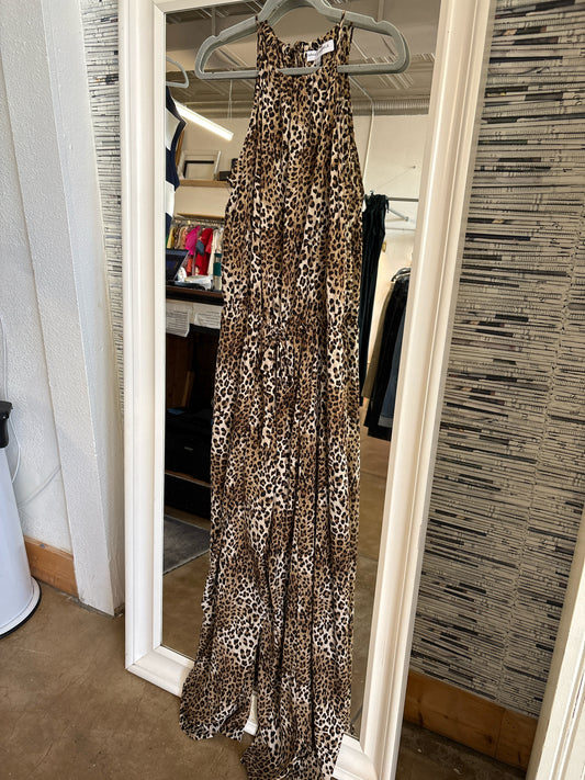 Emma & Michele Size L Leopard Romper