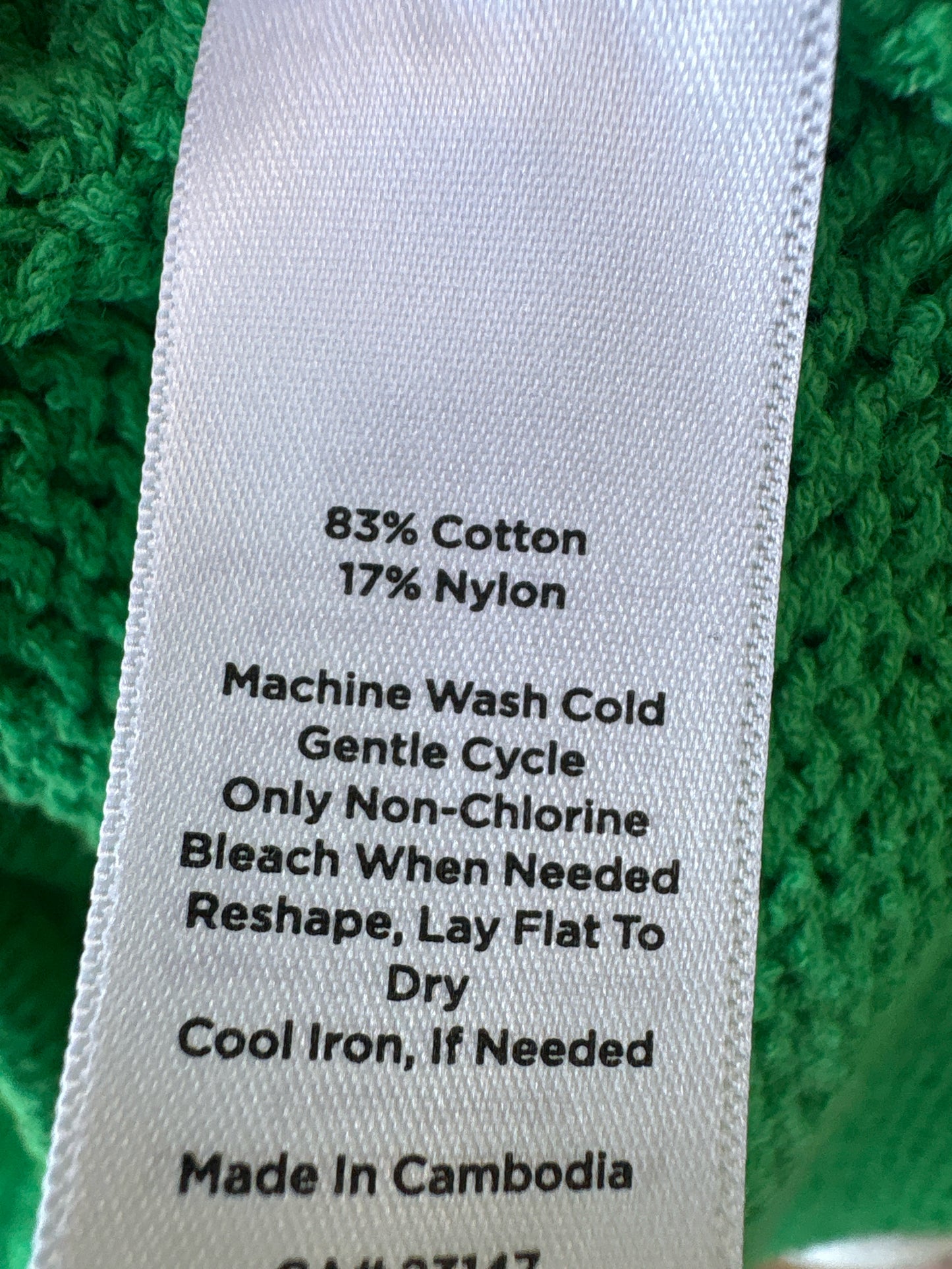 TALBOTS Size SP Green Sweater