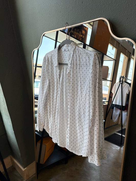 uni qlo Size S White Top