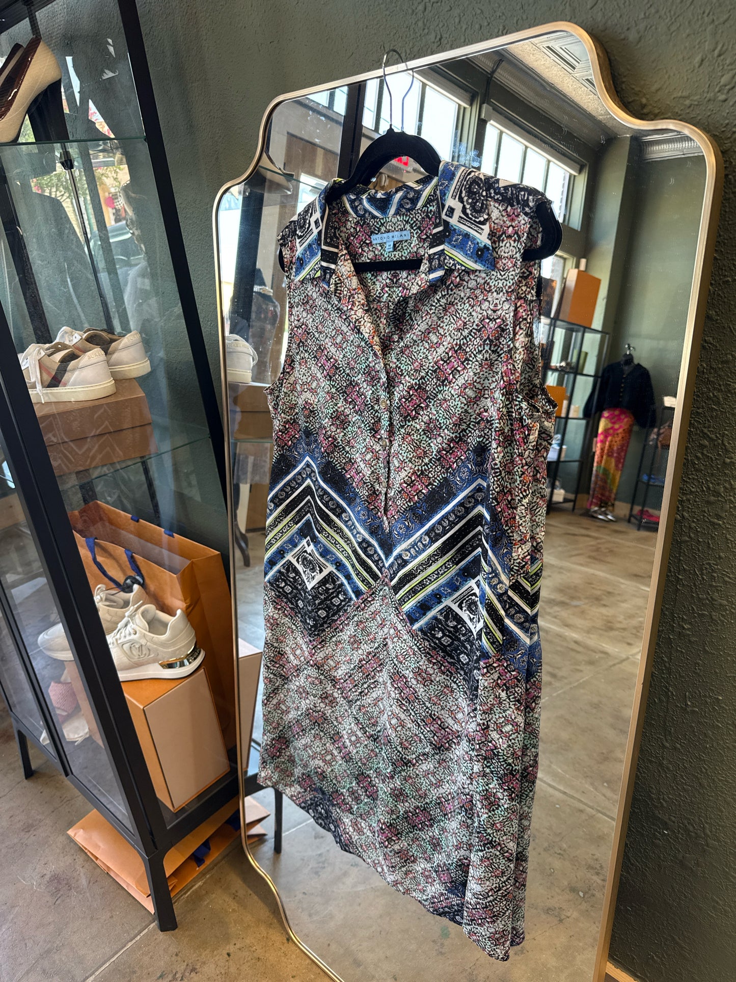 ANTONIO MELANI Size 14 multi Dress