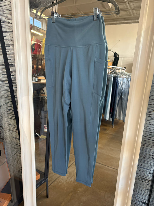 Colorfulkoala Size S Teal Blue Legging