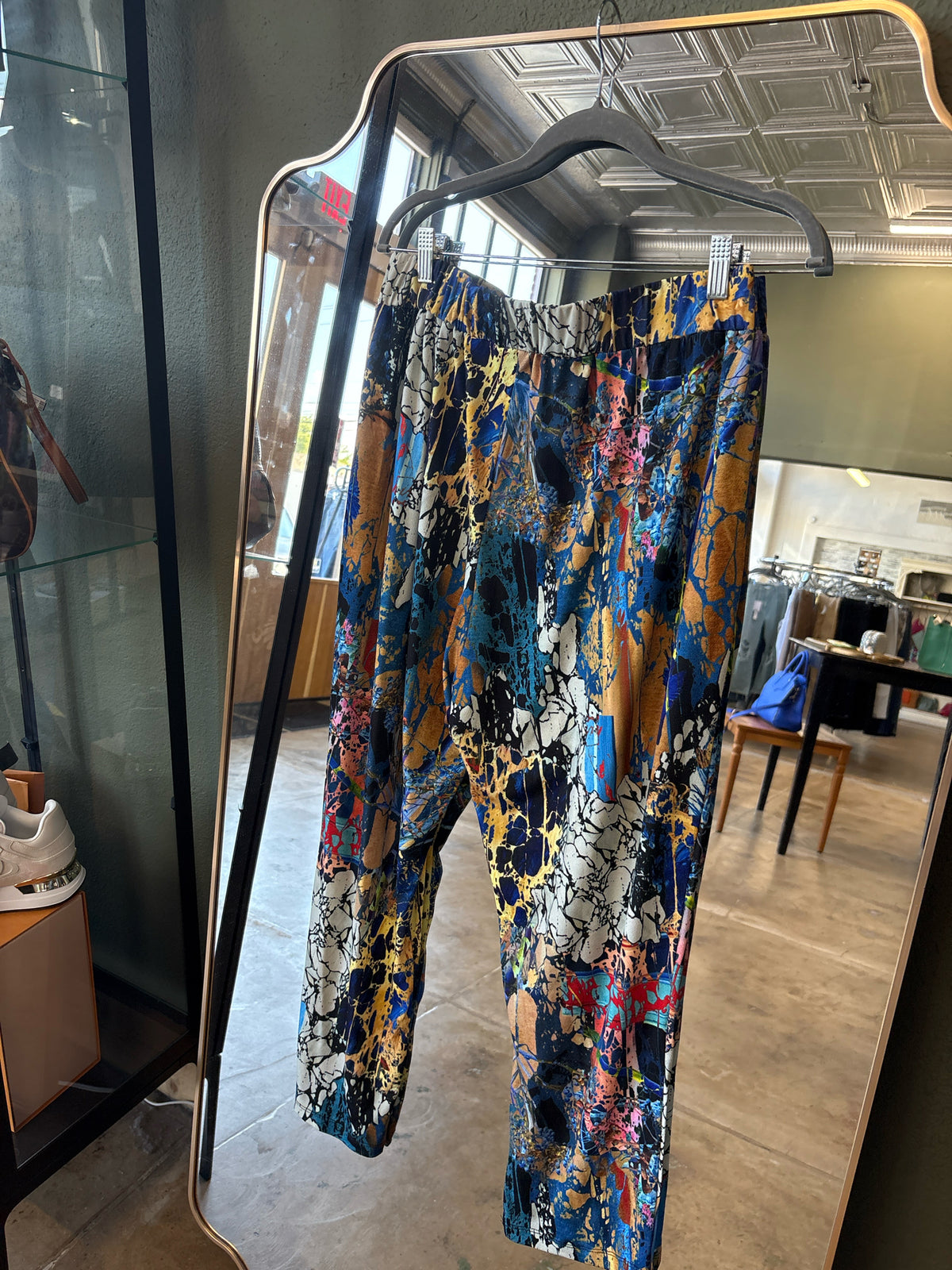 Isle Size L blue multi Jeans