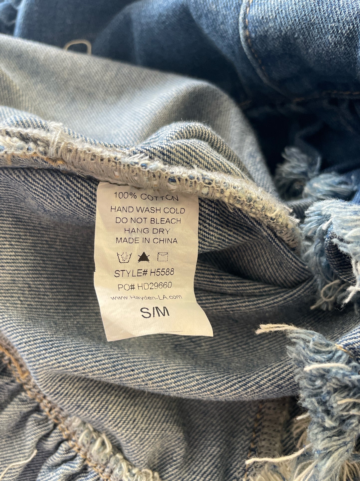 Hayden Los Angeles Size S Jean Jacket
