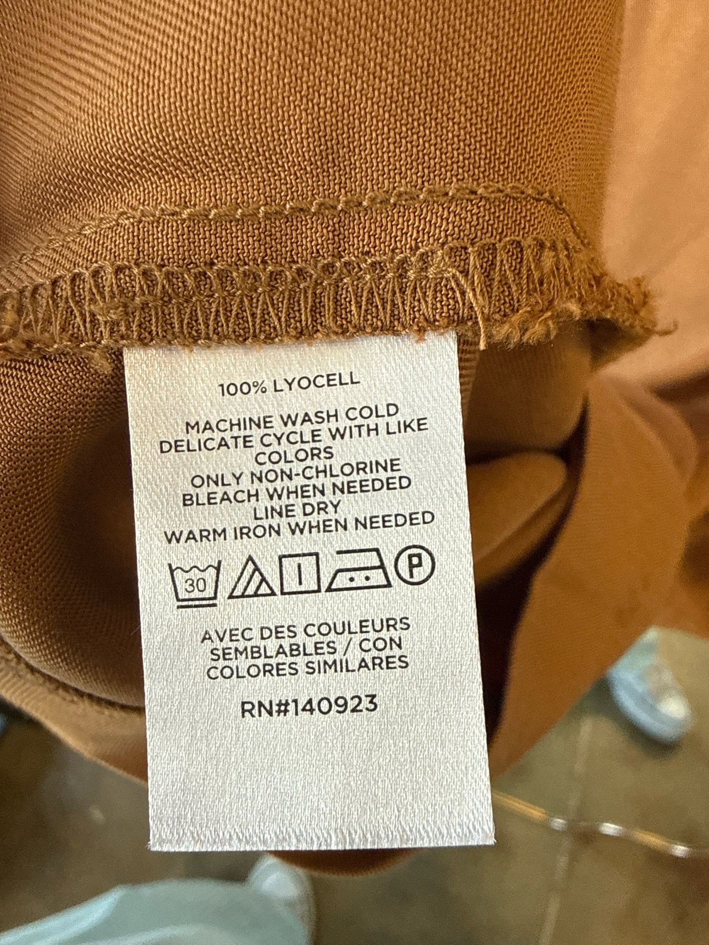 LOFT Size 6 Light Brown Dress