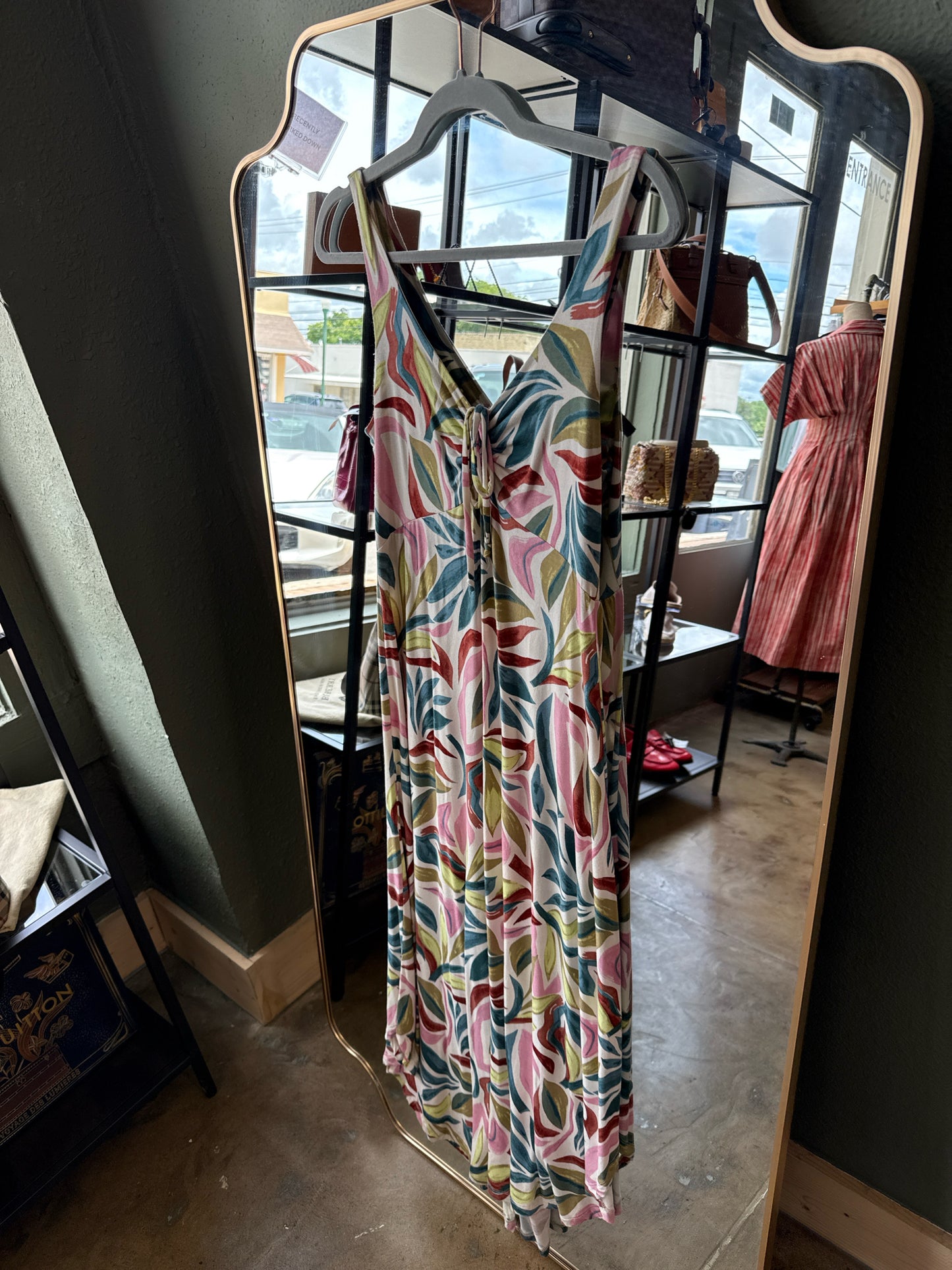 z supply Size S Pink/Green Dress