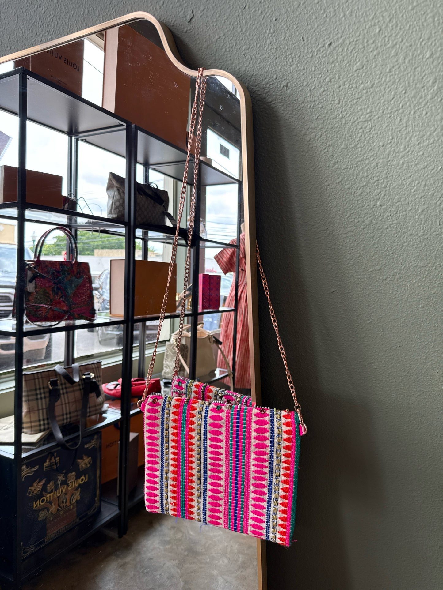 Katydid Pink Purse