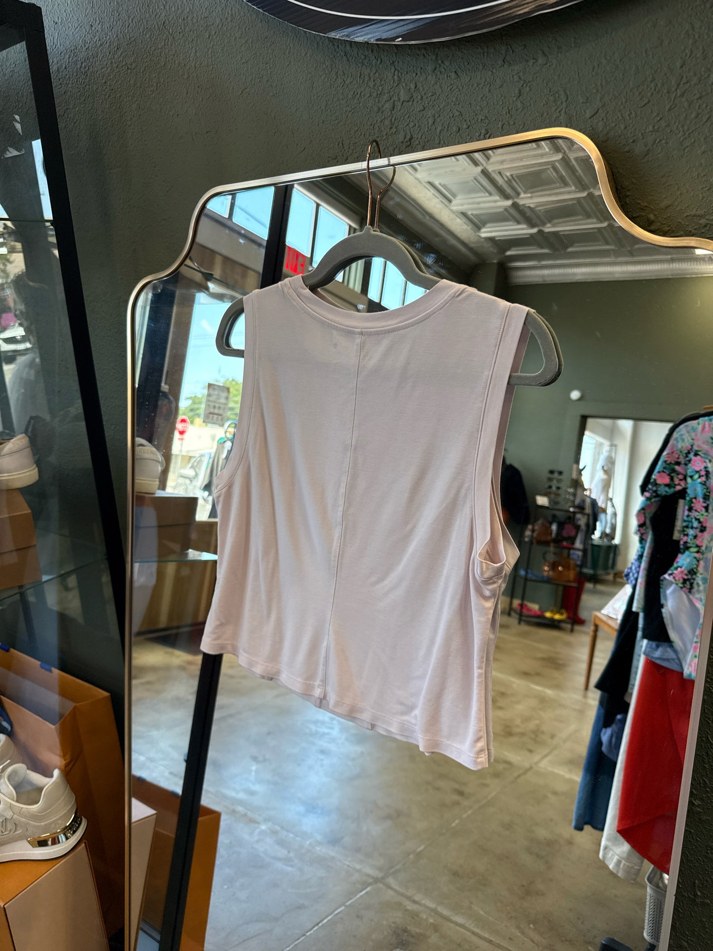 apana Size M Pink Tanks