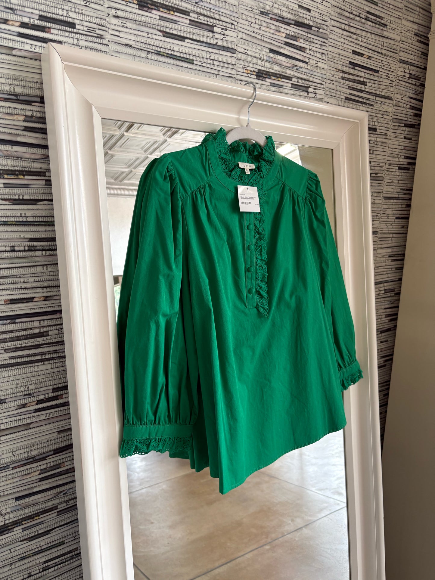 Jodifl Size M Green Top