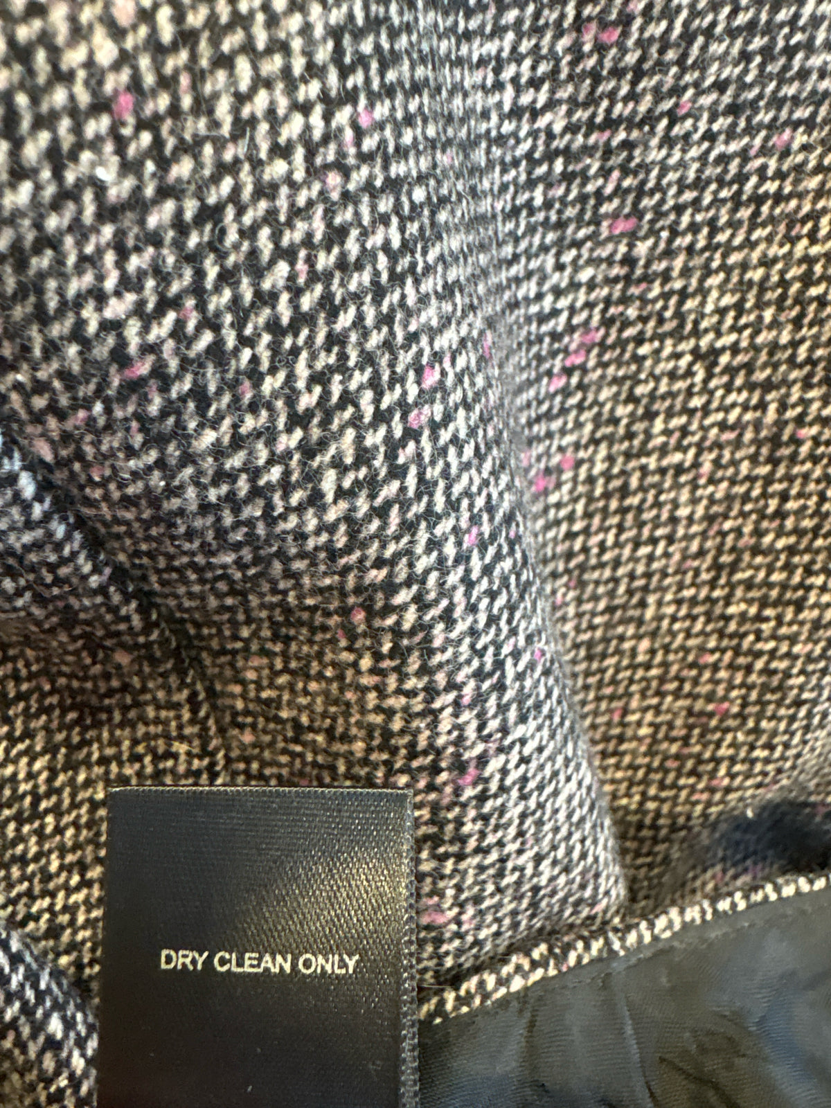 Harolds Size 2 Black Wool Skirt