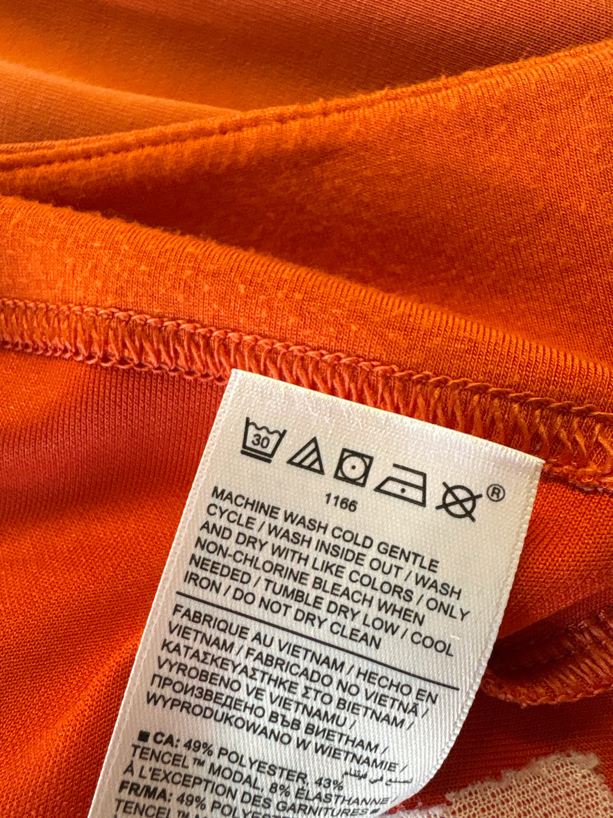 ATHLETA Size SP Orange Pullover/Hoodie