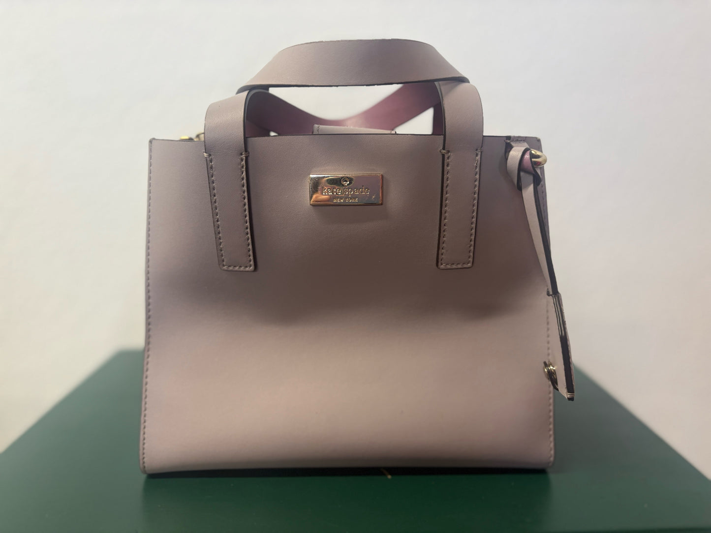 Kate Spade Gray Purple Purse