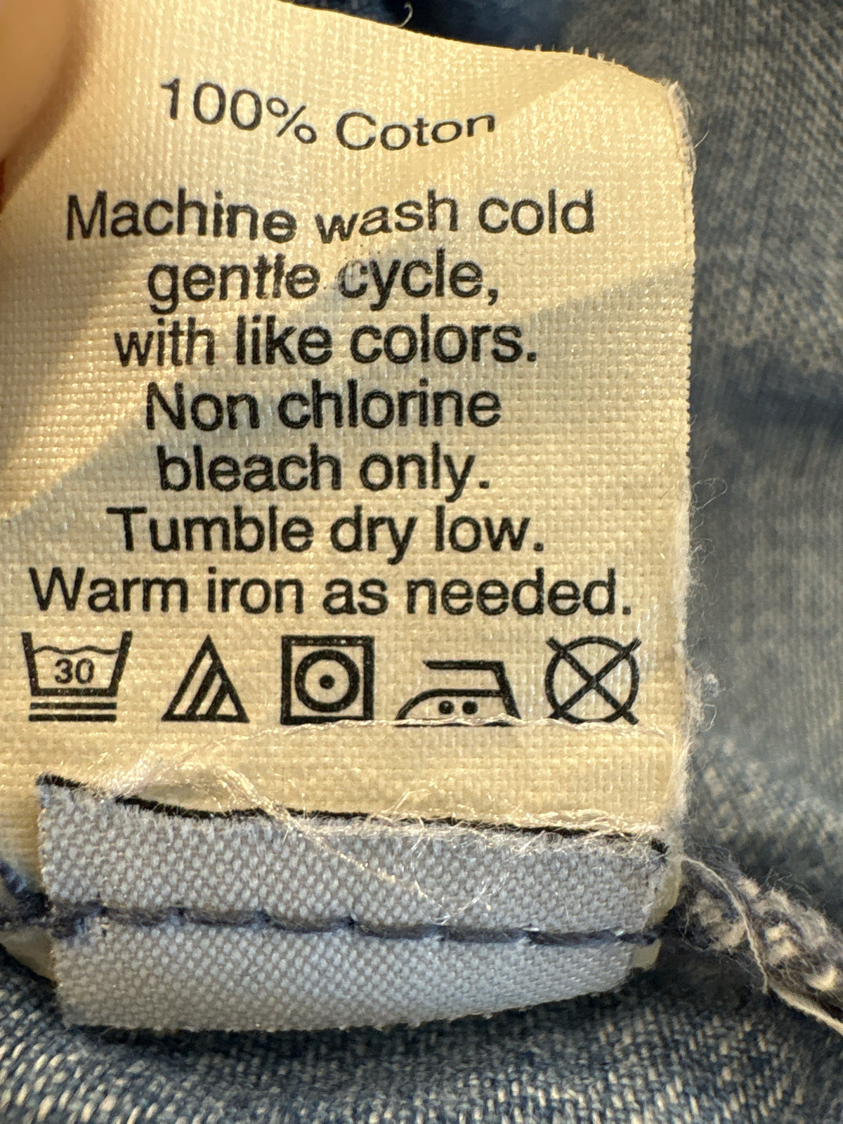 MADEWELL Size XS Denim Top