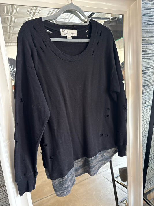 Vintage Havana Size S Black Sweatshirt/Hoodie