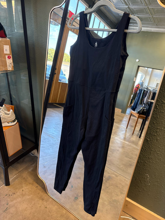 Lou & Grey Size M Black Romper