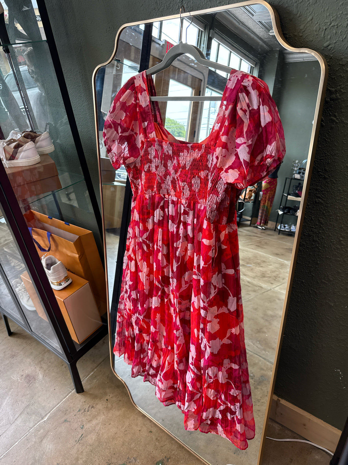 Torrid Size 0 Red/Pink Dress
