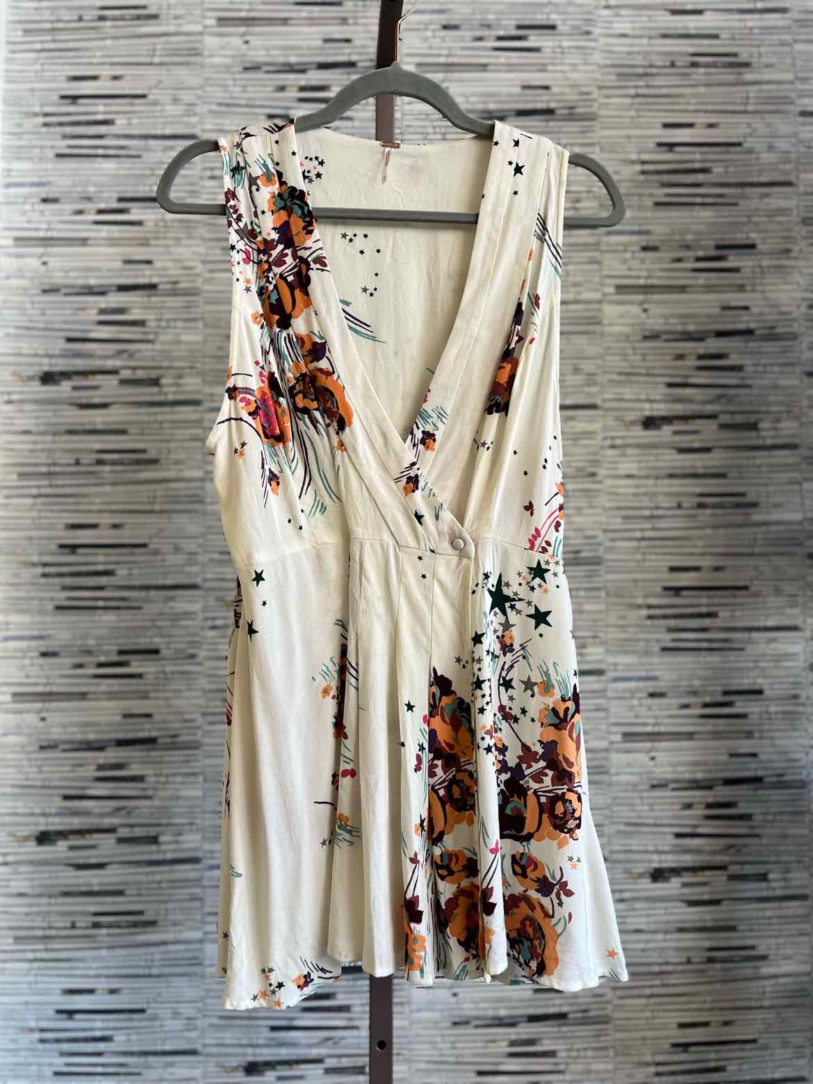 free people Size SP Cream/multi Floral Dress