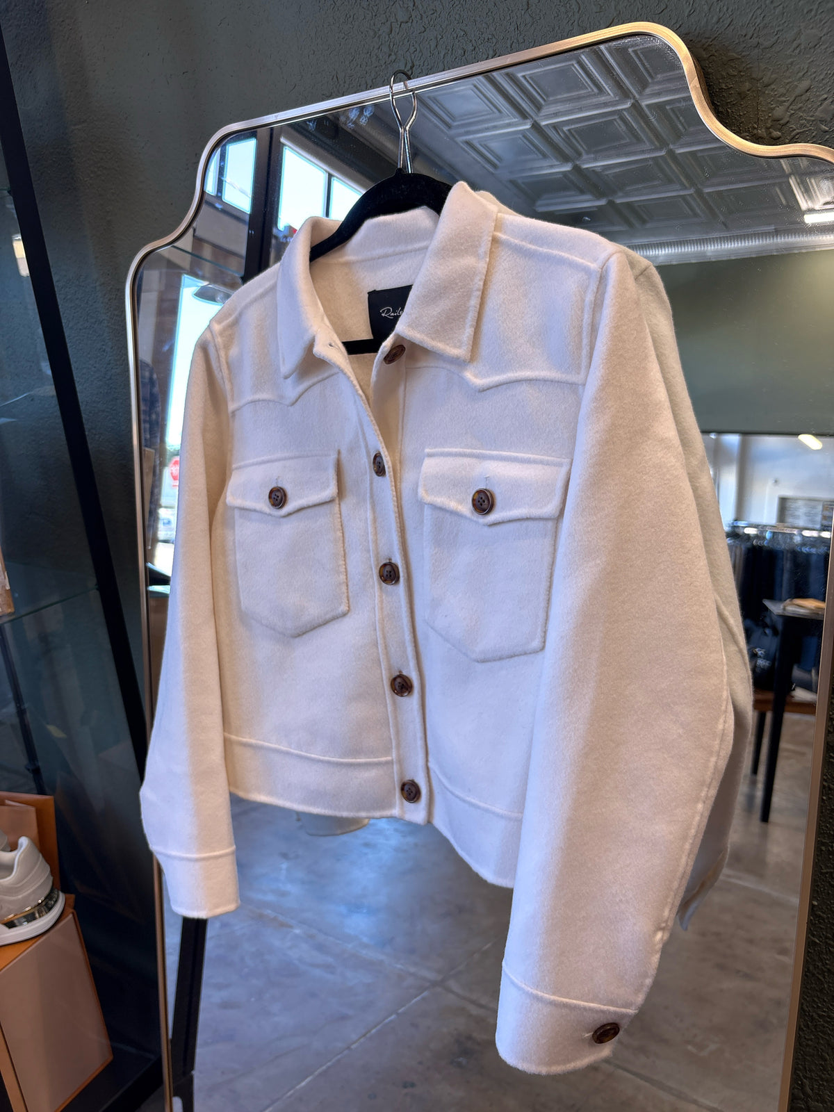 Rails Size M White Jacket