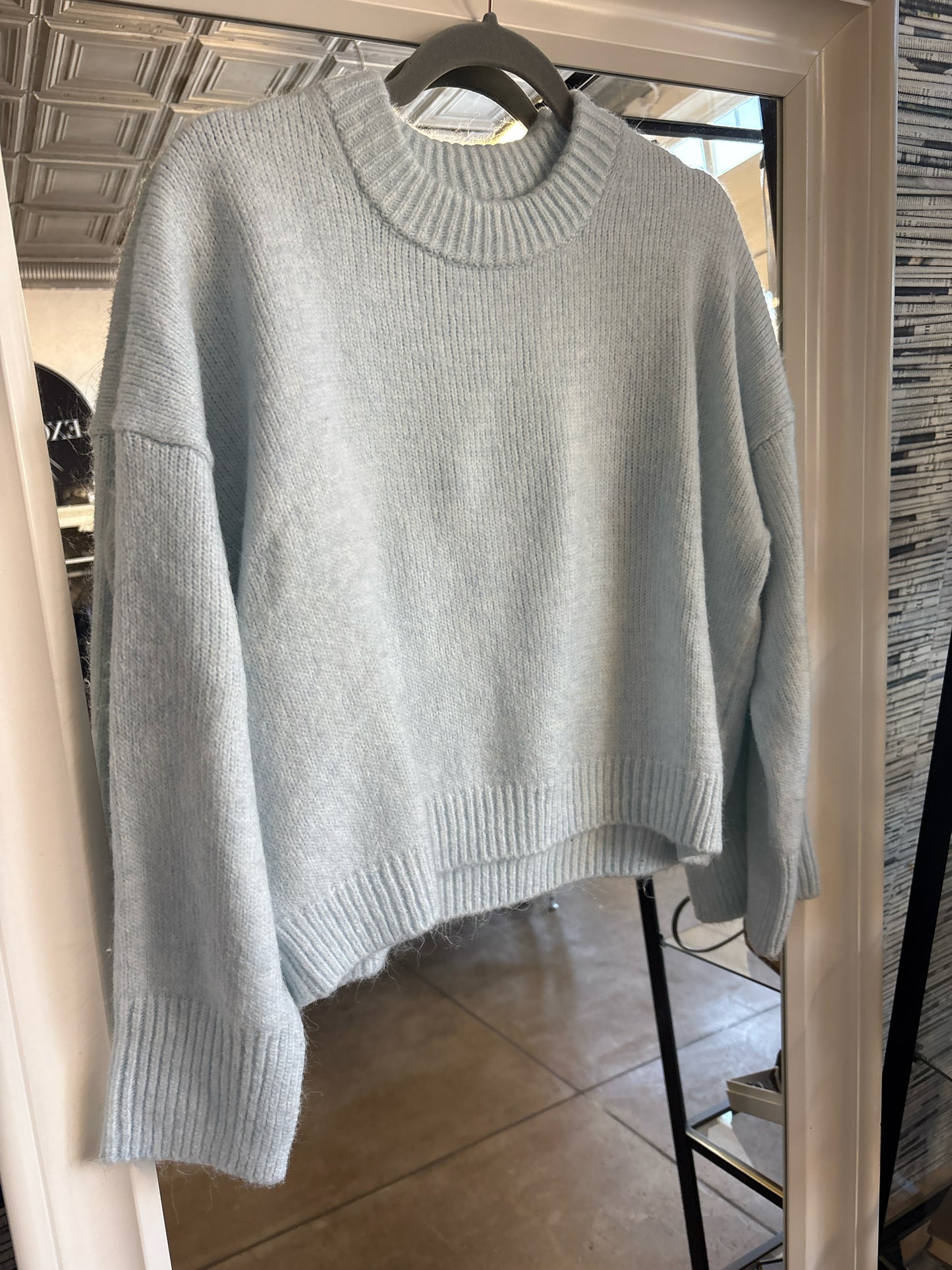 Abercrombie & Fitch Size S Light Blue Sweater