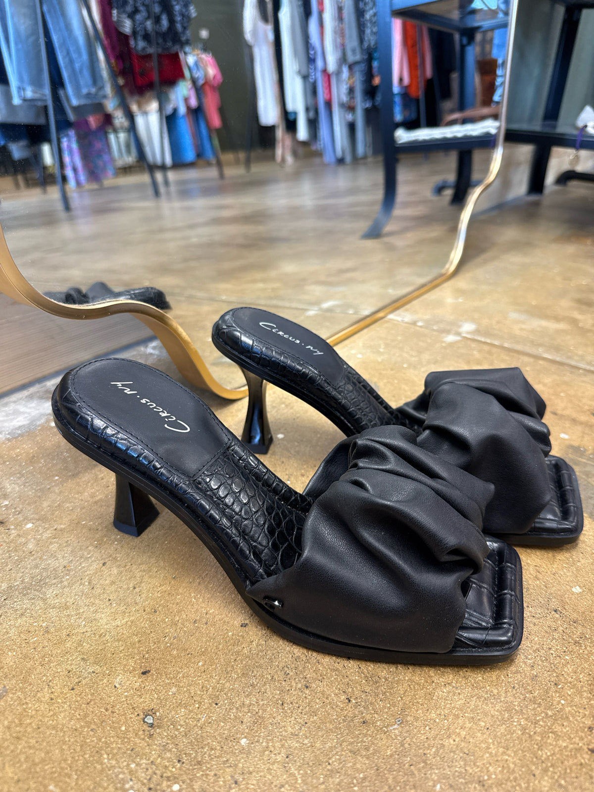 Circus Ny Shoe Size 8.5 Black Heels