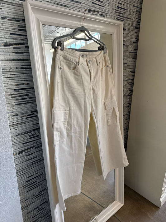 Miss Me Size 31 Cream Pants
