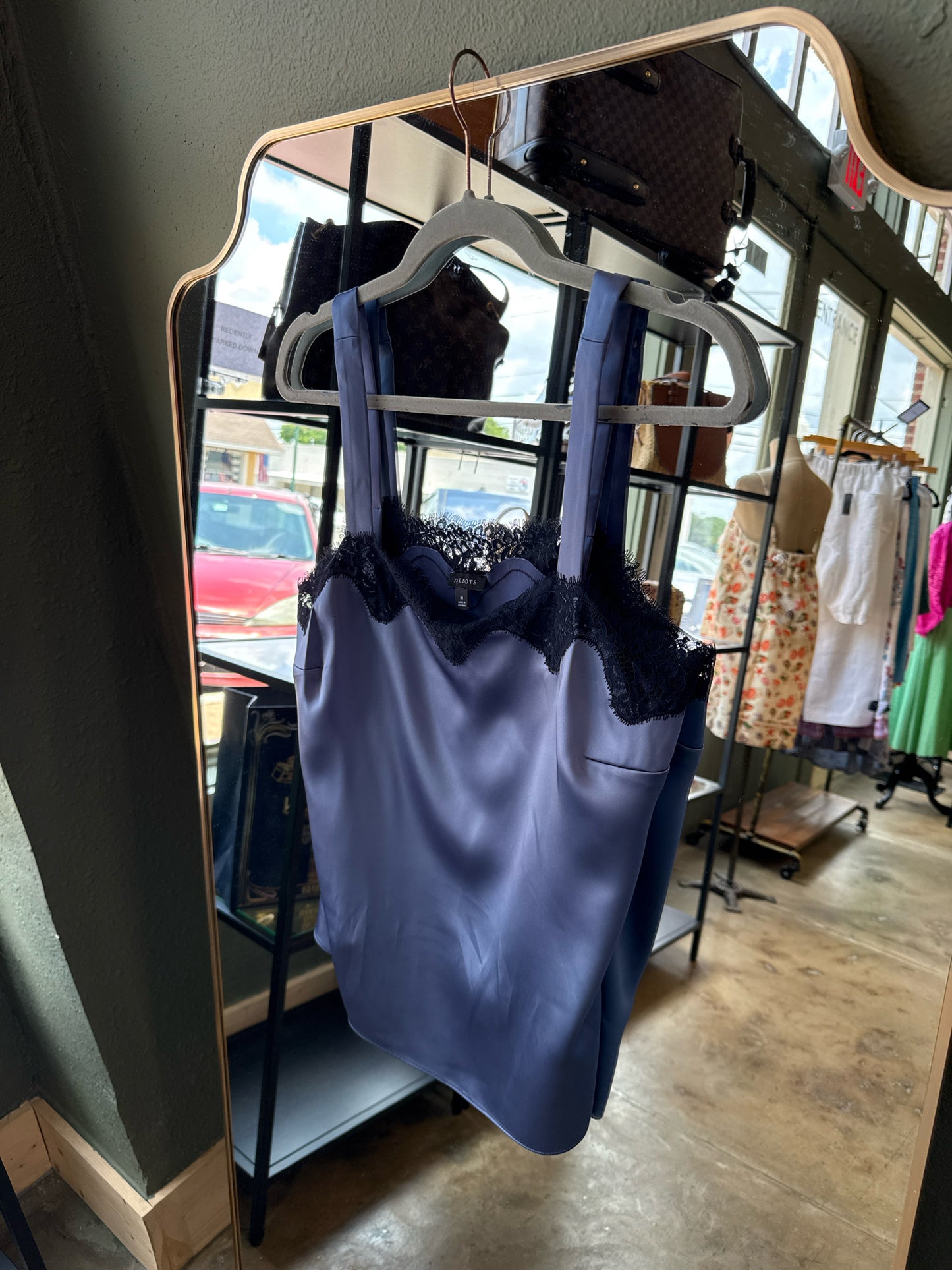 TALBOTS Size M Blue Top