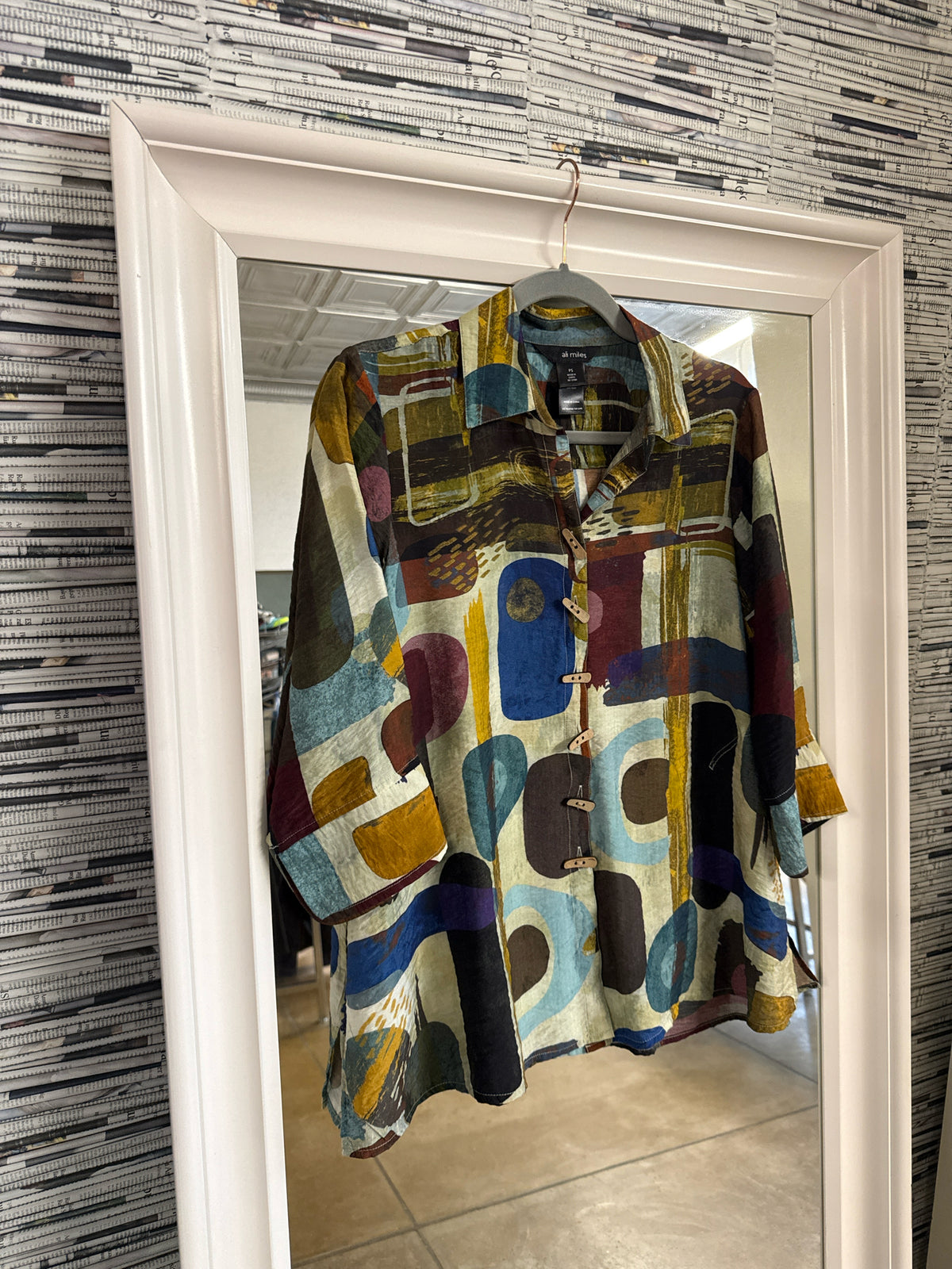 Ali Miles Size SP multi Top