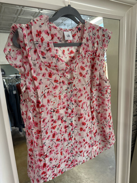 Cabi Size L Pink Top