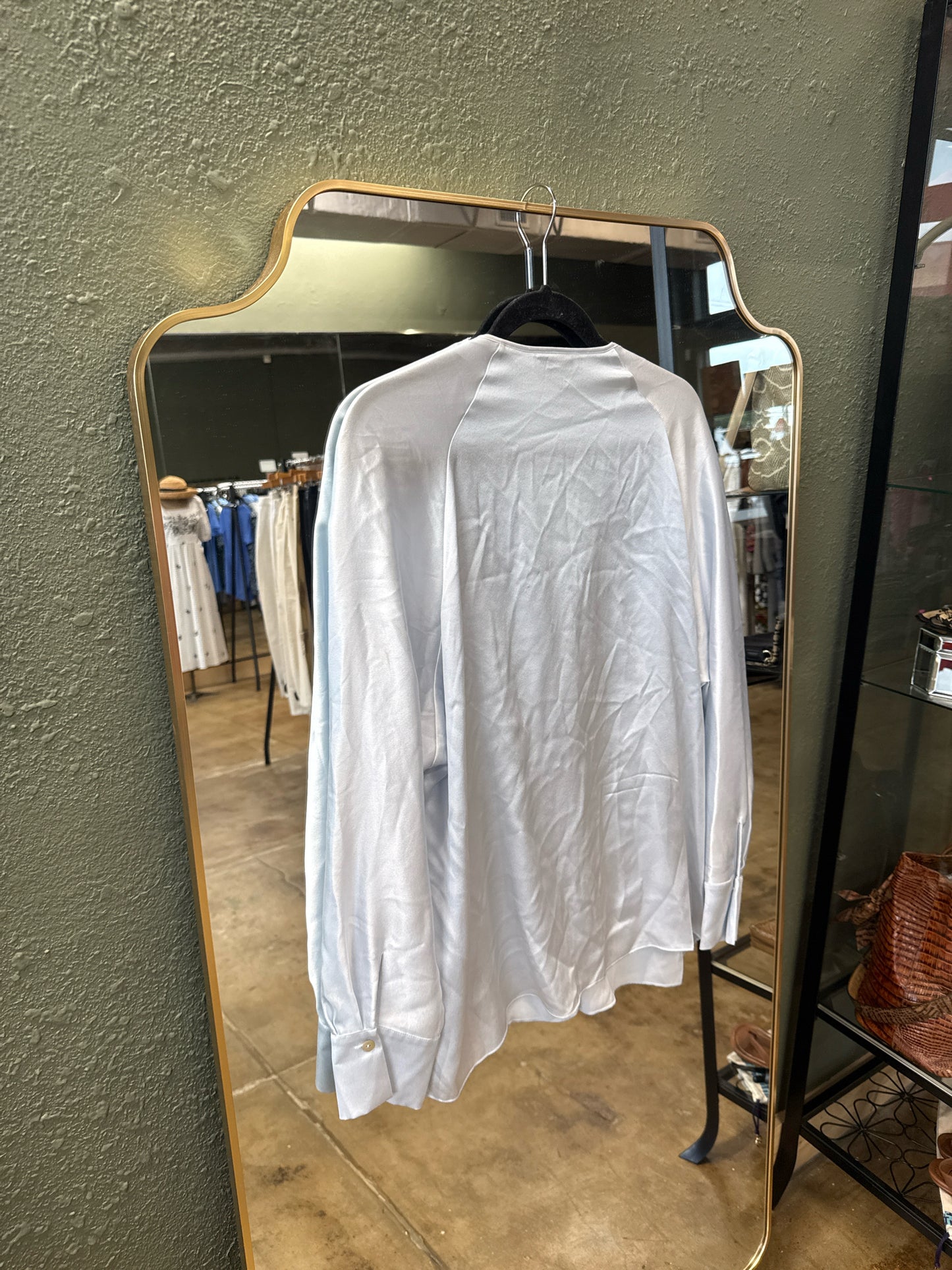 Vince Size M Light Blue Top