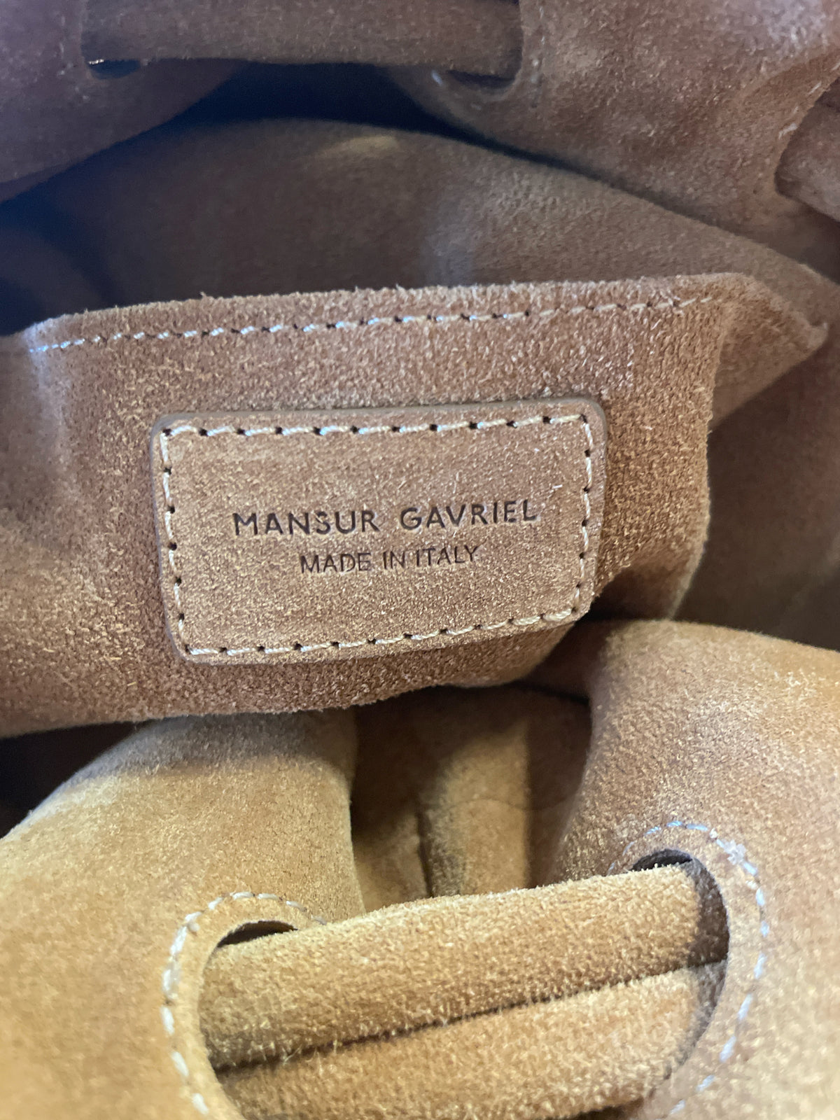 Mansur Gavriel Brown Purse