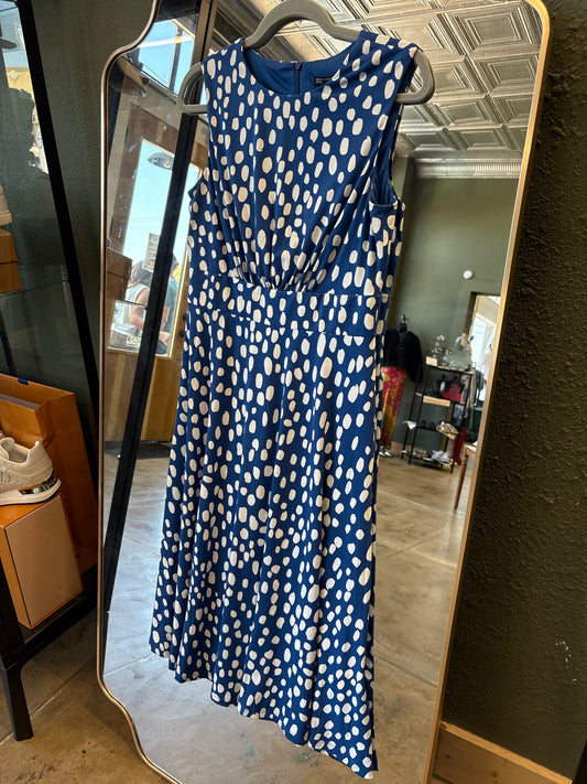 maggie london Size 8P blue and white Dress