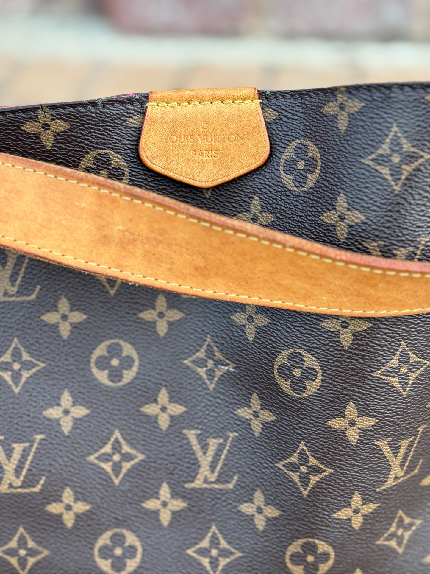 Louis Vuitton Brown/Tan Monogram Bag