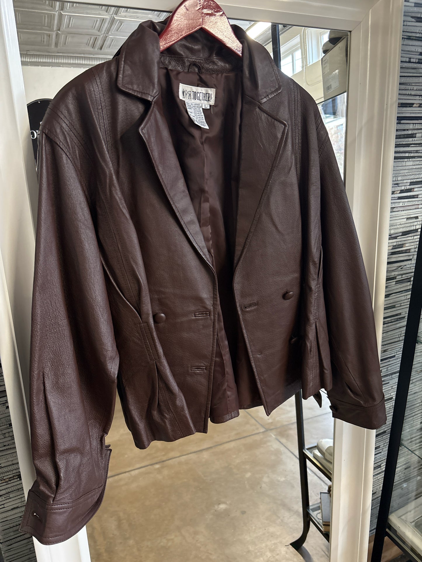 together Size L chocolate Jacket