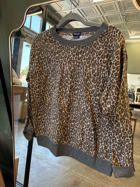 splendid Size S Leopard Top & Pant Set