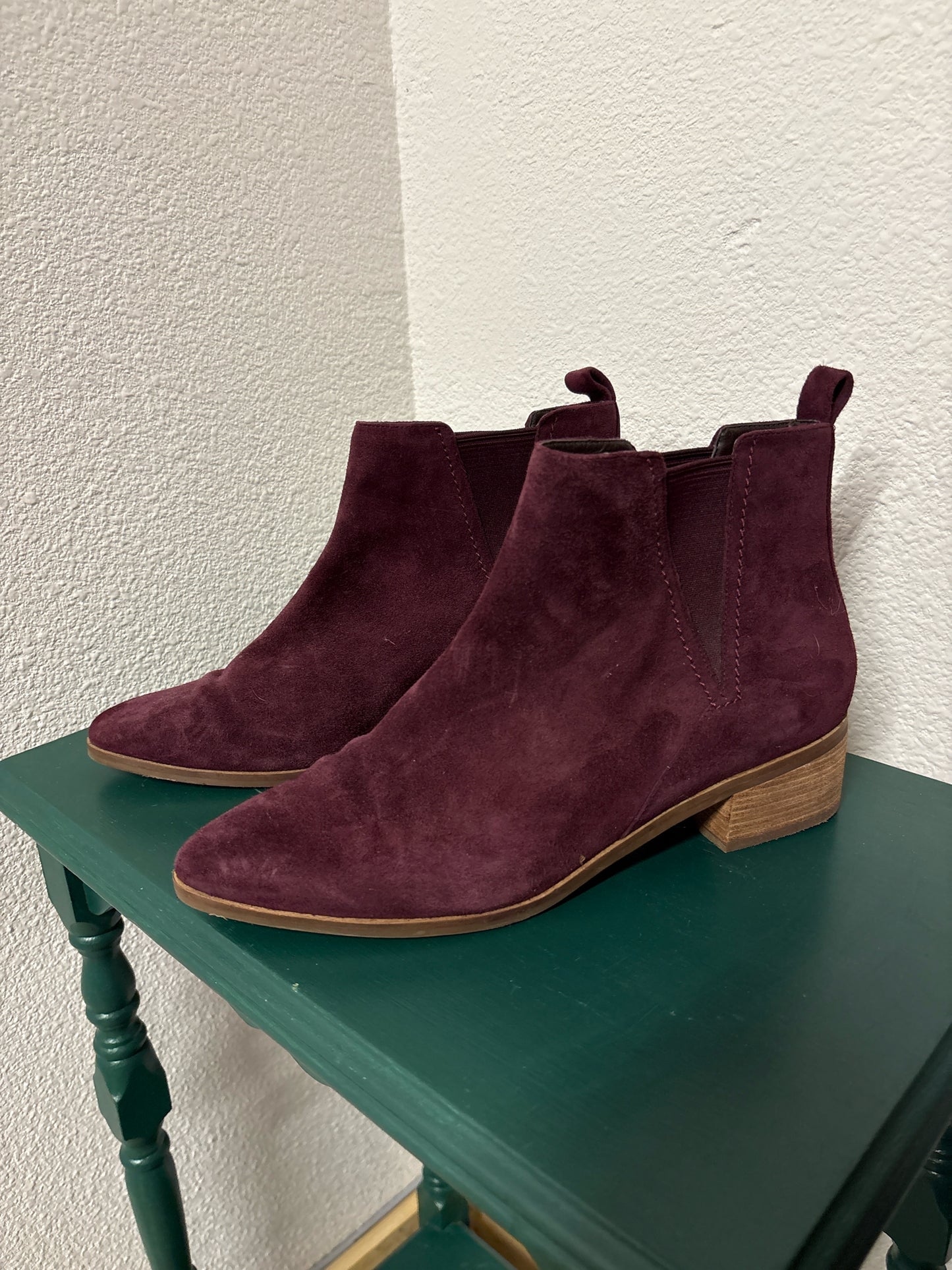 Cole Haan Shoe Size 10.5 Deep Purple bootie Boots