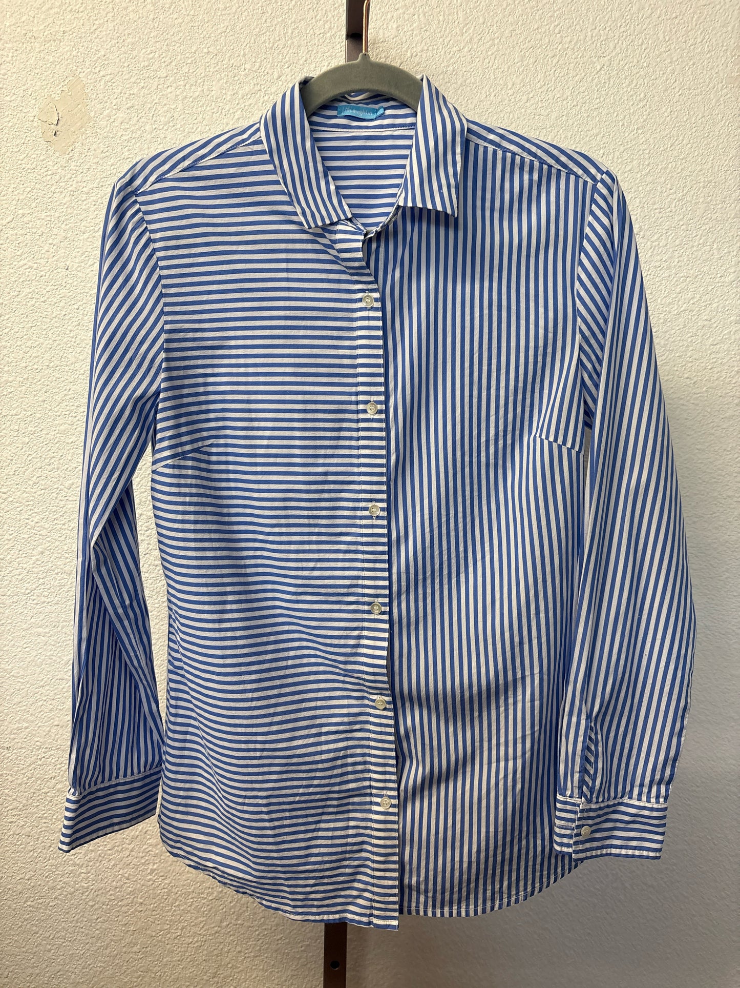 j mclaughlin Size S Blue/White Stripe Top