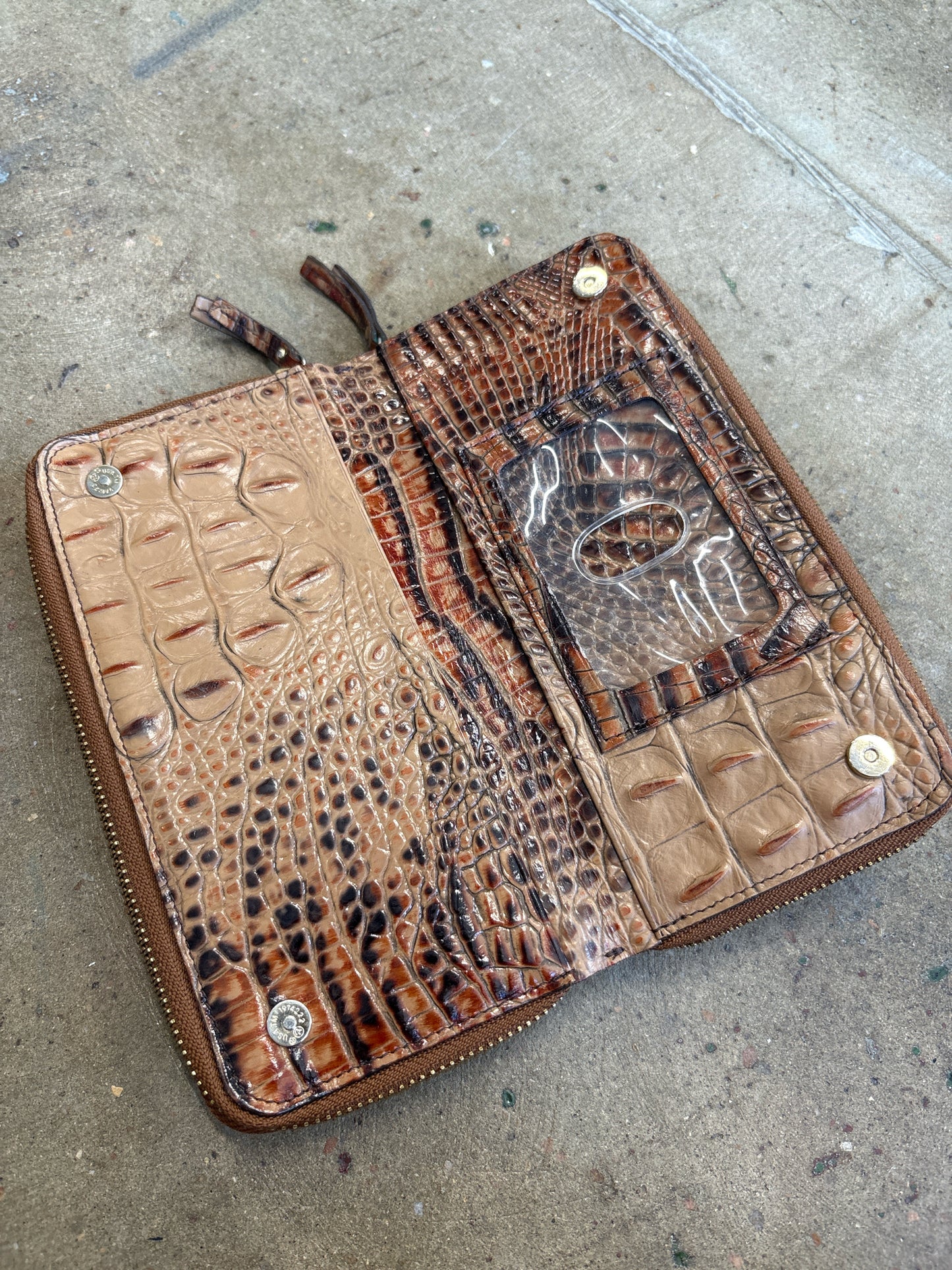 Brahmin Brown Wallet/Wristlet