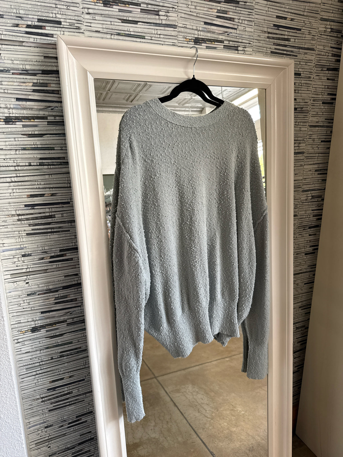 free people Size XL Teal Cardigan