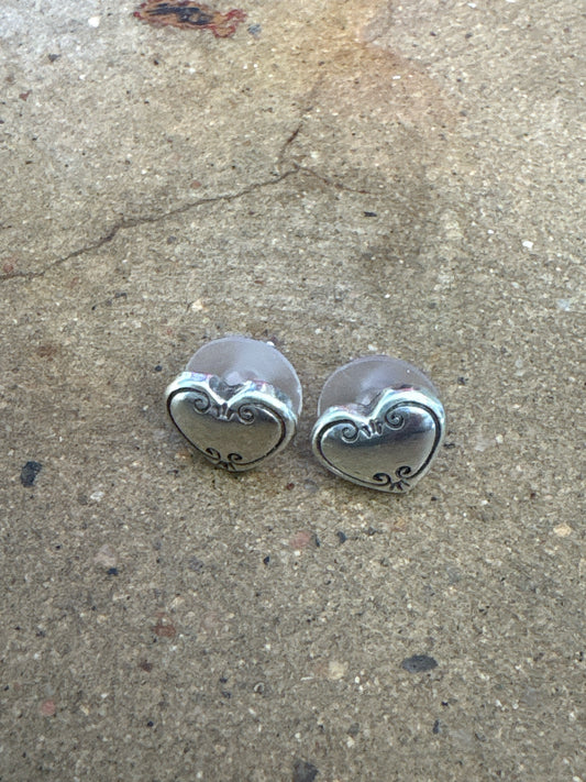 Brighton Silver Stud Earrings