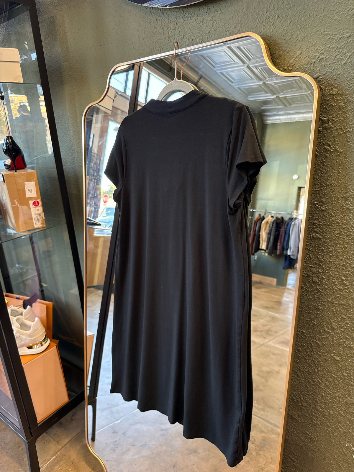 J Jill Size M Black Dress
