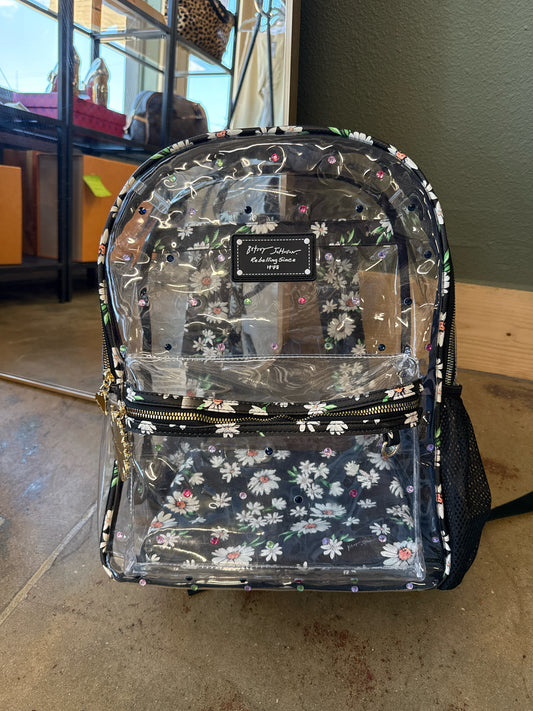 Betsey Johnson Clear Backpack